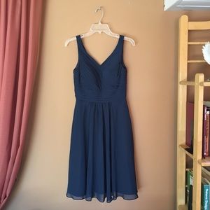 Azazie Navy Blue Prom/Bridesmaid dress